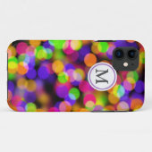Coques Case-Mate iPhone Bokeh multicolore (Dos (Horizontal))