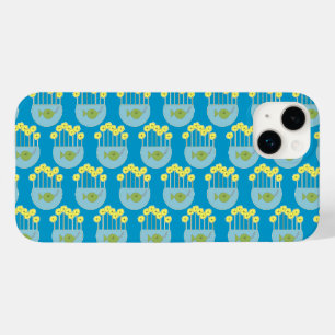 Coque Pour iPhone 14 Plus Bol à poissons floral