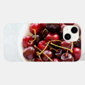 Coques Case-Mate iPhone bol de cerises (Verso (horizontal))