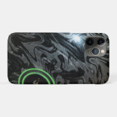 Coques Case-Mate iPhone Bol De Pelouse Noir Et Gris, (Dos (Horizontal))