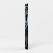 Coques Case-Mate iPhone Bol De Pelouse Noir Et Gris, (Dos/Droite)