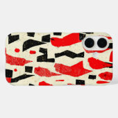Coques Case-Mate iPhone Bold et Edgy : Un Motif Abstrait dynamique (Verso (horizontal))