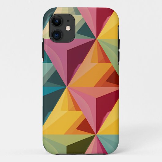 Coques Case-Mate iPhone Bold Geometric Triangle Pattern IPhone Case (Dos)