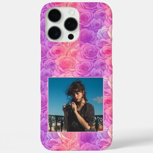 Coques Case-Mate iPhone Bold Girlfriend Gift Rose Floral Custom  (Verso)