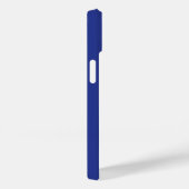 Coques Case-Mate iPhone Bold Minimal Wedding Invite in Deep Blue (Verso / Droite)