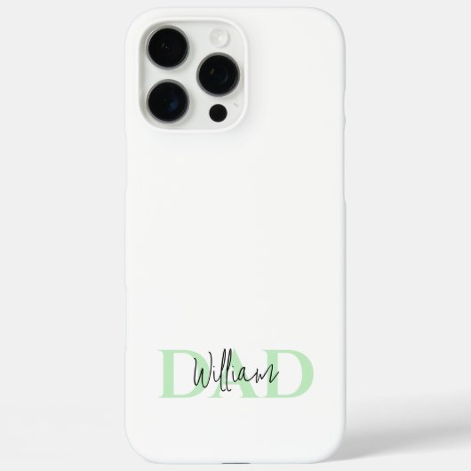 Coques Case-Mate iPhone Bold Pastel DAD | Cadeau de la Fête des Pères (Verso)