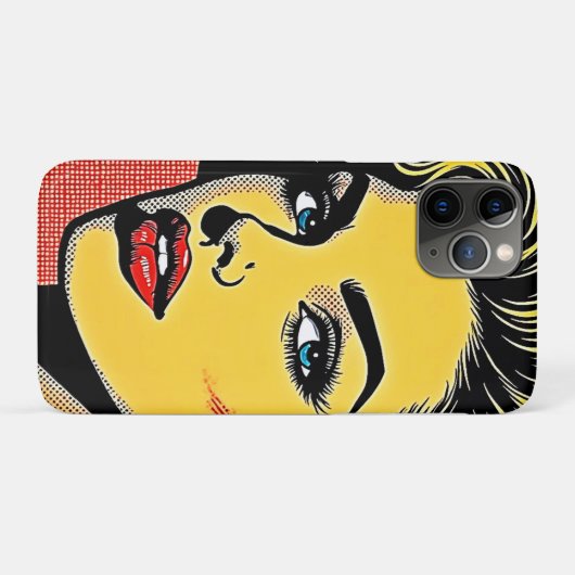 Coques Case-Mate iPhone Bold Pop Art Woman Defined (Dos (Horizontal))