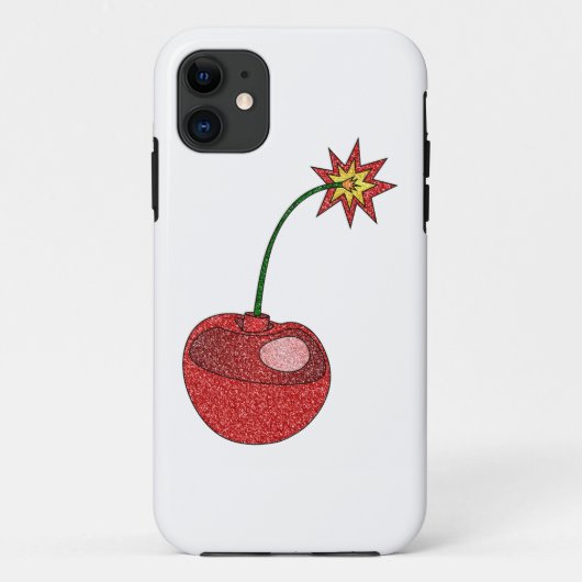Coques Case-Mate iPhone Bombe cerise parties scintillant (Dos)