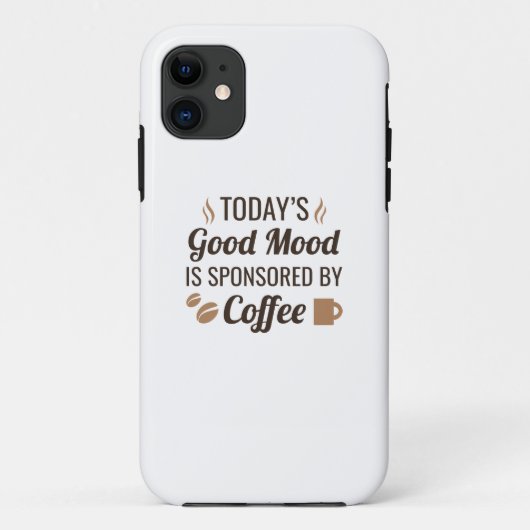 Coques Case-Mate iPhone Bon café d'humeur (Dos)