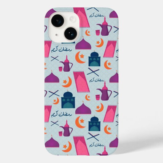 Coques Case-Mate iPhone Bon Motif du Ramadan (Verso)