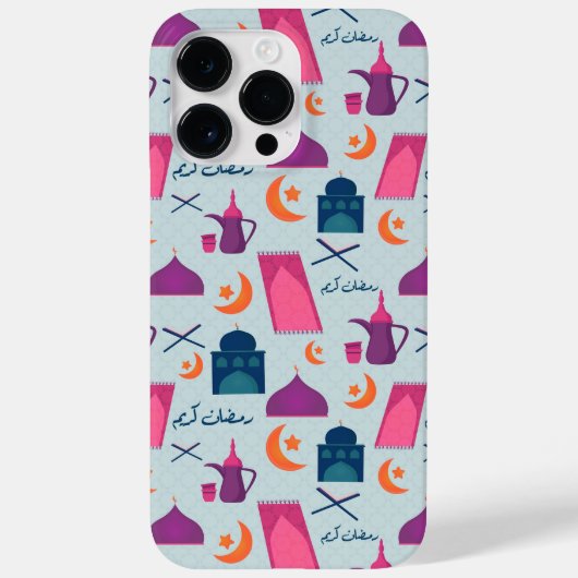 Coques Case-Mate iPhone Bon Motif du Ramadan (Verso)