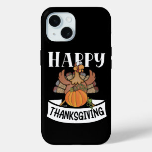 Coque Pour iPhone 15 BON THANKSGIVING action de grâce drôle