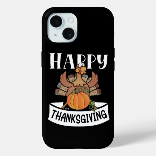 Coques Case-Mate iPhone BON THANKSGIVING action de grâce drôle (Verso)