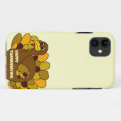 Coques Case-Mate iPhone Bon thanksgiving Turquie (Dos (Horizontal))