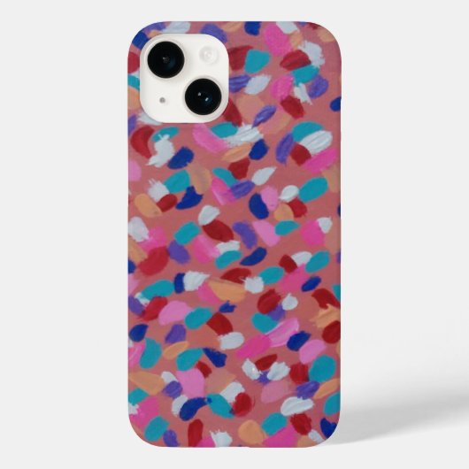 Coques Case-Mate iPhone Bonbon en coton rose (Verso)
