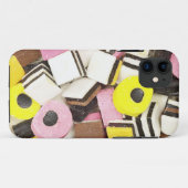 Coques Case-Mate iPhone Bonbons de licence rétro (Dos (Horizontal))