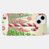 Coques Case-Mate iPhone Bonbons Noël Forest Peppermint Noël  (Verso (horizontal))