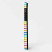 Coques Case-Mate iPhone bonbons rayures été printemps style chic (Dos/Gauche)