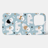 Coques Case-Mate iPhone Bones et pattes Bichon Frise (Verso (horizontal))