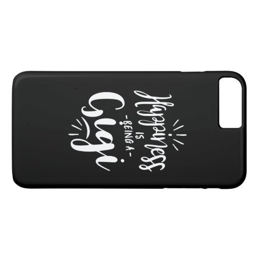 Coques Case-Mate iPhone Bonheur Gigi (Dos (Horizontal))
