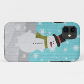 Coques Case-Mate iPhone Bonhomme de neige (Dos (Horizontal))