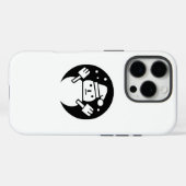 Coques Case-Mate iPhone Bonhomme de neige (Verso (horizontal))