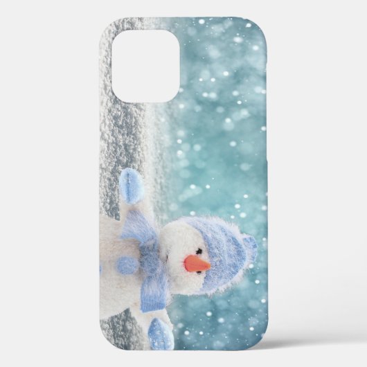 Coques Case-Mate iPhone Bonhomme de neige (Verso)