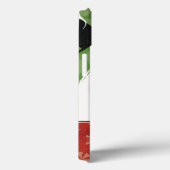 Coques Case-Mate iPhone Bonhomme de neige de Noël avec l'oiseau (Verso / Droite)