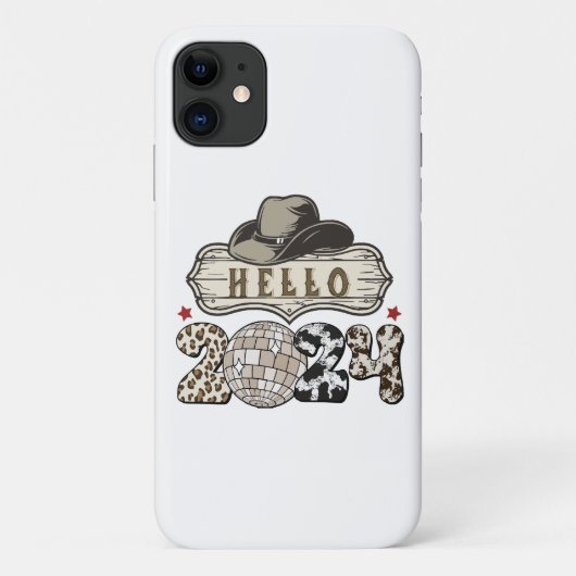 Coques Case-Mate iPhone Bonjour 2024 occidental (Dos)