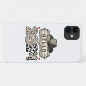 Coques Case-Mate iPhone Bonjour 2024 occidental (Dos (Horizontal))