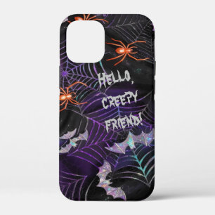 Case-Mate iPhone Case Bonjour ami effrayant Araignée Chauves-souris Toil