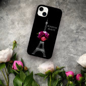 Coques Case-Mate iPhone Bonjour Belles Pierres Dramatiques Avec Tour Eiffe