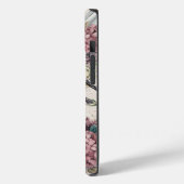 Coques Case-Mate iPhone Bonjour Botanical french artwork Cute bird Grunge (Verso / Gauche)