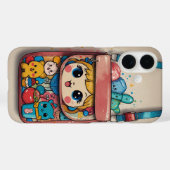 Coques Case-Mate iPhone Bonjour chaton (Verso (horizontal))