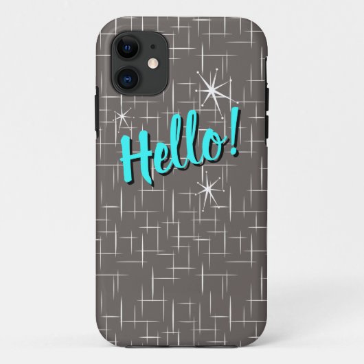 Coques Case-Mate iPhone Bonjour ! Coque-coque iphone (Dos)