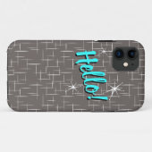 Coques Case-Mate iPhone Bonjour ! Coque-coque iphone (Dos (Horizontal))
