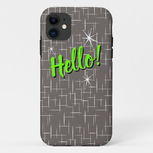 Coques Case-Mate iPhone Bonjour ! Coque-coque iphone (Dos)