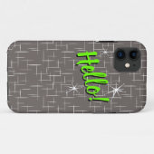Coques Case-Mate iPhone Bonjour ! Coque-coque iphone (Dos (Horizontal))
