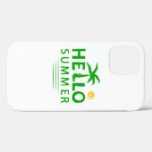 Coques Case-Mate iPhone Bonjour été (Verso (horizontal))