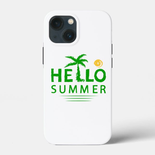 Coques Case-Mate iPhone Bonjour été (Verso)