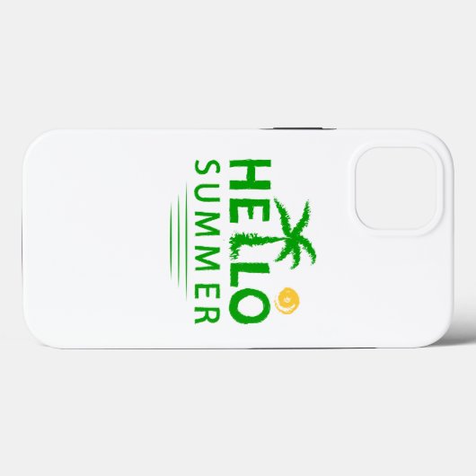 Coques Case-Mate iPhone Bonjour été (Verso (horizontal))