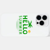 Coques Case-Mate iPhone Bonjour été (Verso (horizontal))