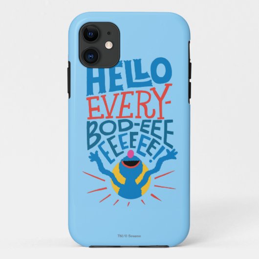 Coques Case-Mate iPhone Bonjour Grover (Dos)