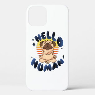 Case-Mate iPhone Case Bonjour humain Chien de yoga méditant