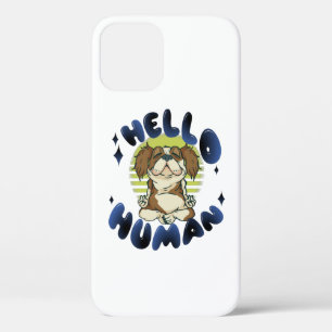 Case-Mate iPhone Case Bonjour humain Chien de yoga méditant