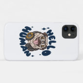 Coques Case-Mate iPhone Bonjour humain Chien mignon (Dos (Horizontal))