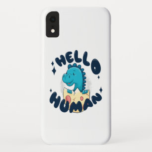 Case-Mate iPhone Case Bonjour humain drôle de dinosaure