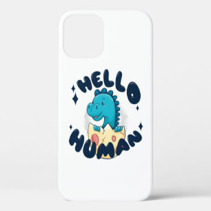 Case-Mate iPhone Case Bonjour humain drôle de dinosaure