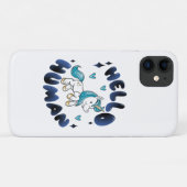 Coques Case-Mate iPhone Bonjour humain Licorne adorable (Dos (Horizontal))