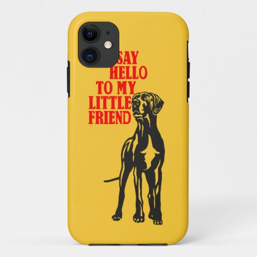 Coques Case-Mate iPhone Bonjour l'ami ! (Dos)